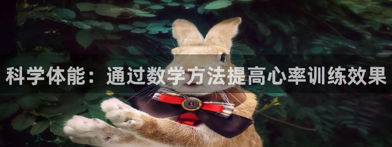 球速体育：科学体能：通过数学方法提高心率训练效果